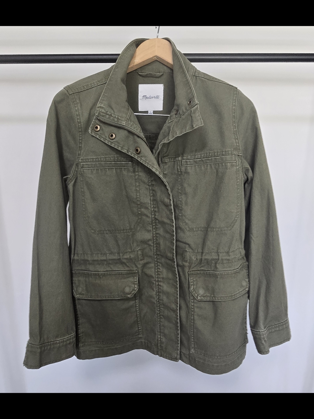 Madewell Olive Green Utility Jacket
